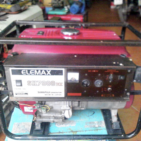 Máy phát điện Elemax SH7000DX Nhật bãi